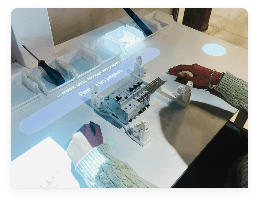 Tangible visual reference